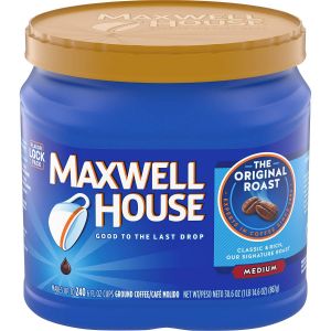 MAXWELL HOUSE ORIGINAL MEDIUM ROAST GROUND COFFEE (30.6 OZ CANISTER)