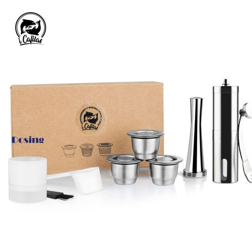 Reusable Coffee Capsule Stainless Steel Refillable Filters