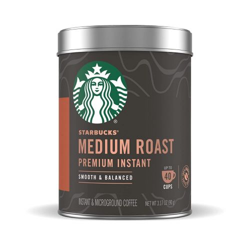 Starbucks Premium Instant MultiServe 90g, Medium Roast, 3.1747 Ounce