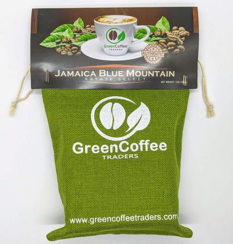 1LB 100% PURE JAMAICA JAMAICAN GRADE 1 COFFEE - GREEN UNROASTED