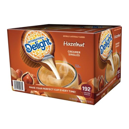 International Delight Hazelnut Liquid Coffee Creamer Portion Cup (192)ct by MegaDeal