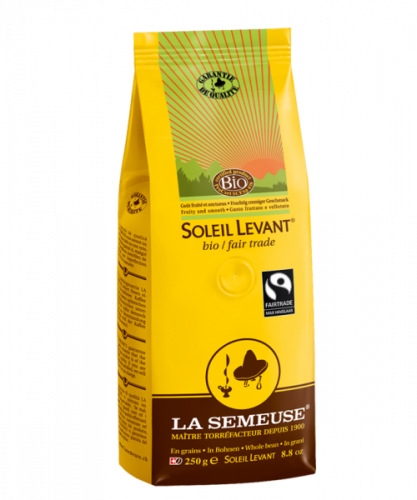 SOLEIL LEVANT (BIO-FAIR TRADE) WHOLE BEAN COFFEE 8.8OZ